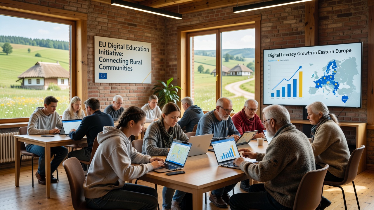 How EU Investments Are Reshaping Rural Access to Digital Education Platforms Across Eastern Europe
